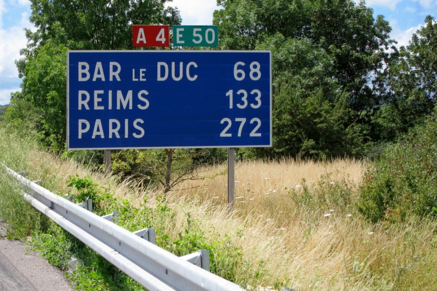 Quelle est la distance de Paris à Reims ?
